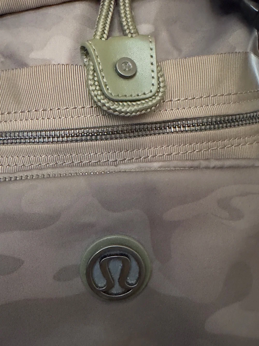 Lululemon Rucksack Camo Backpack EDC Yoga mat Laptop bag travel Tactical